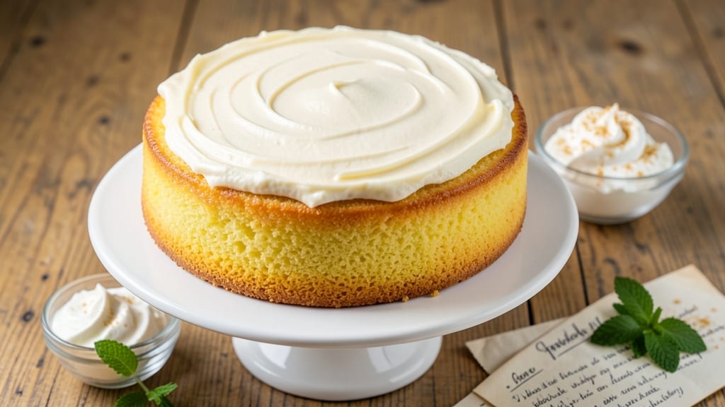 2 Egg Yellow Cake Recipe: Vanilla-Infused Moisture Without a Drop of Butter