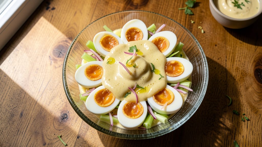 Www Egg Salad Recipe: Crispy Croutons and Perfectly Balanced Creaminess