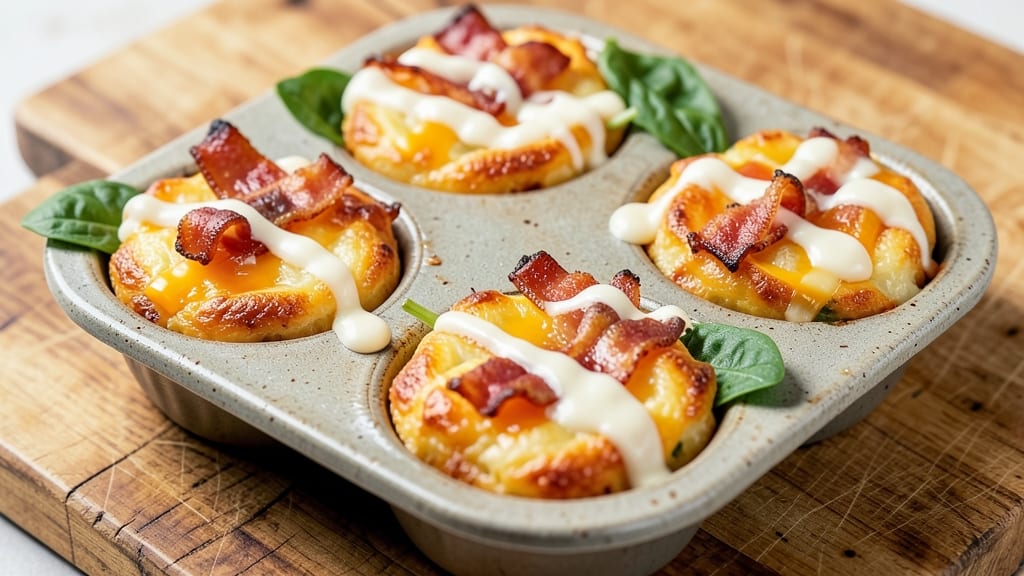 Atkins Egg Muffins Recipe: Low-Carb Crunch With Cheesy Yolk Magic