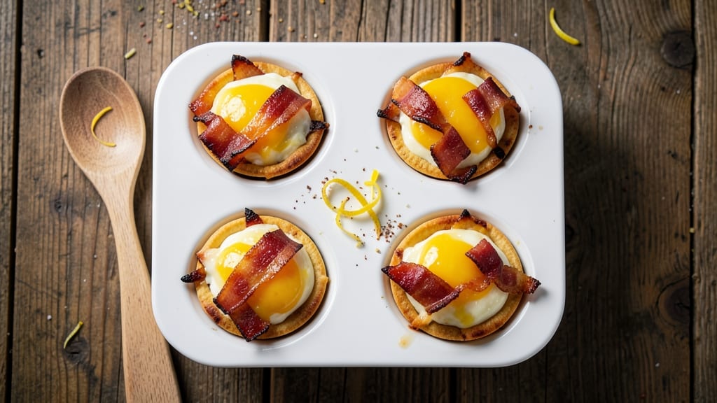 Starbucks Sous Vide Bacon Egg Bites Recipe: Precision-Tender Eggs and Crispy Bacon in Tortilla Cups