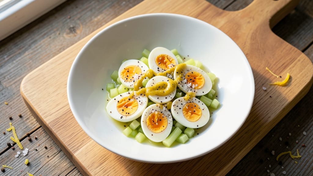 Weight Watchers Zero-Point Egg Salad Recipe: Zero-Calorie Creaminess With Crunchy Celery Twist