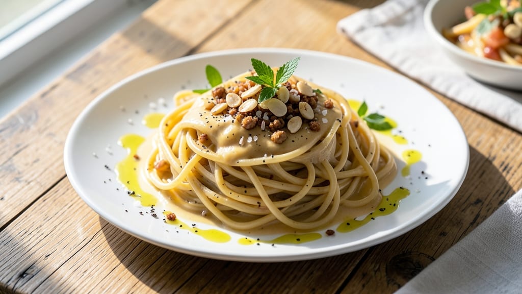 Wheat Egg Noodles Recipe: Silky Ribbons in Savory Garlic Butter