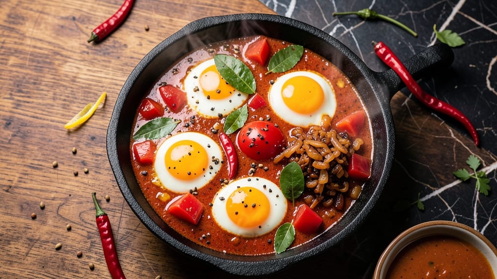 Tomato Egg Curry Recipe in Telugu: Spiced Coconut Gravy With Silky Egg Ribbons