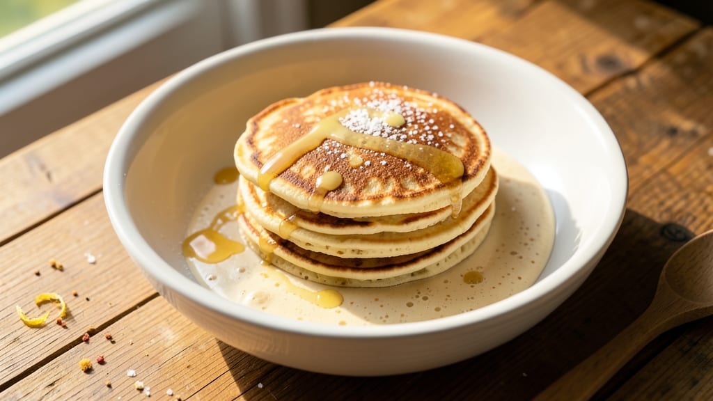 2-Egg Pancakes Recipe: Fluffy Stacks in 10 Minutes Without a Trace of Curdling