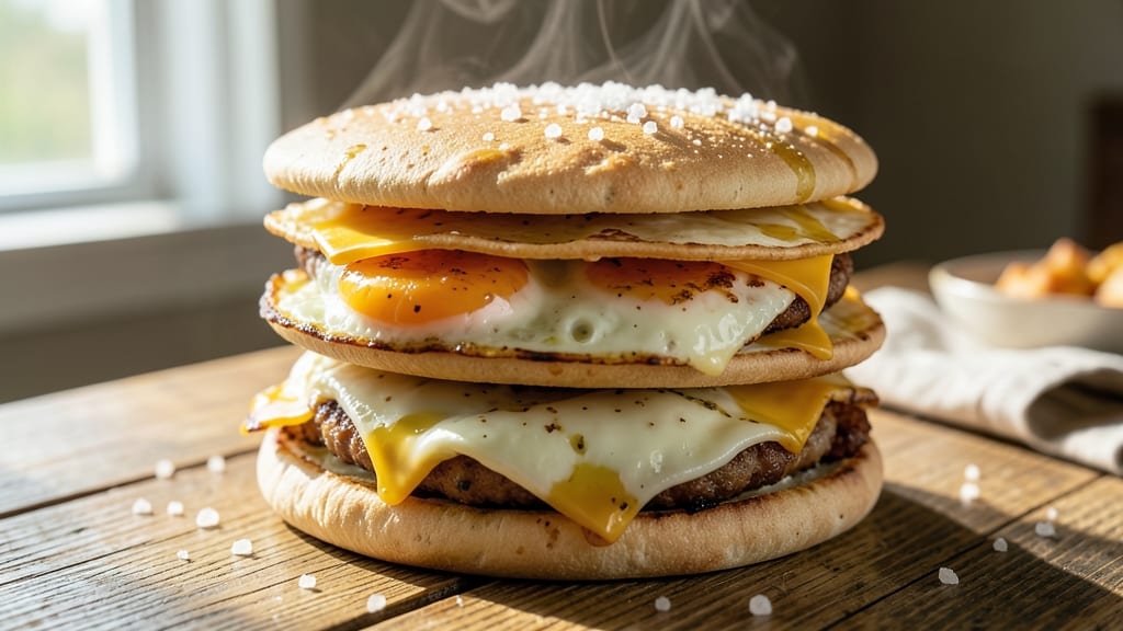 Tortilla Egg Sandwich Recipe: Crispy Shells and Runny Yolk Brilliance