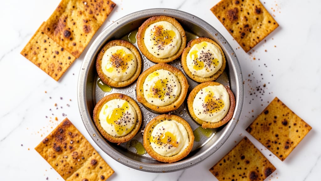 Tofu Egg Bites Recipe: Crispy Tortilla Cups with Plant-Based Yolk Magic