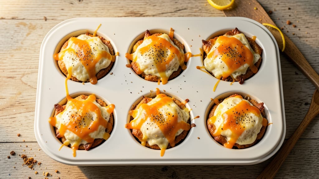 Air Fryer Egg Muffin Recipe: Crispy Edges, Runny Yolk Magic