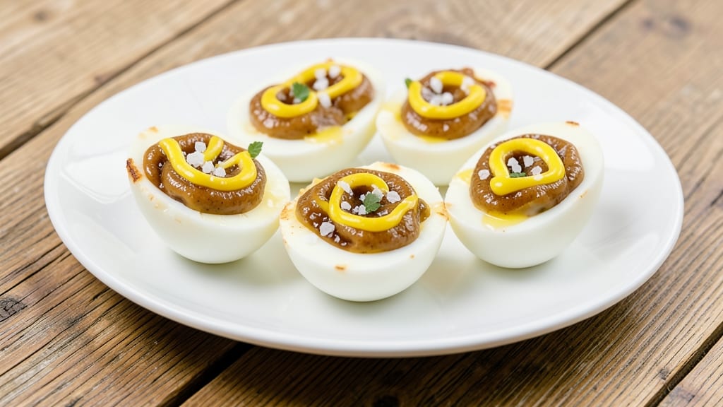 Baked Deviled Eggs Recipe: Crispy-Topped Creamy Yolk Brilliance