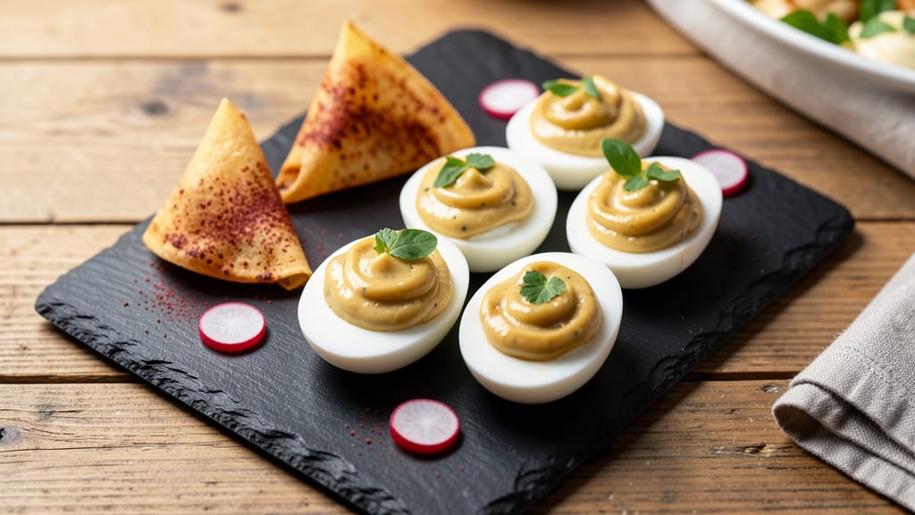 Top Chef Deviled Eggs Recipe: Crispy Tortilla Cups With Smoky Paprika Kick