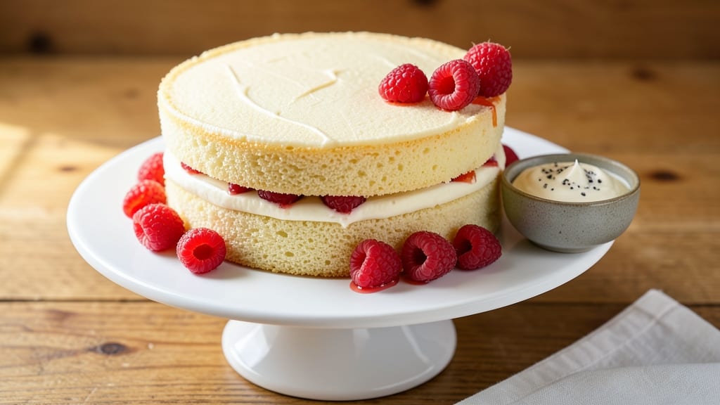 3 Egg Victoria Sponge Recipe: Whipped Cream Clouds and Jam Burst
