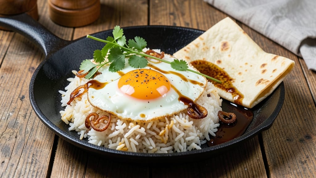 Street Style Egg Rice Recipe: Crispy Tortilla Cups With Spiced Yolk Brilliance