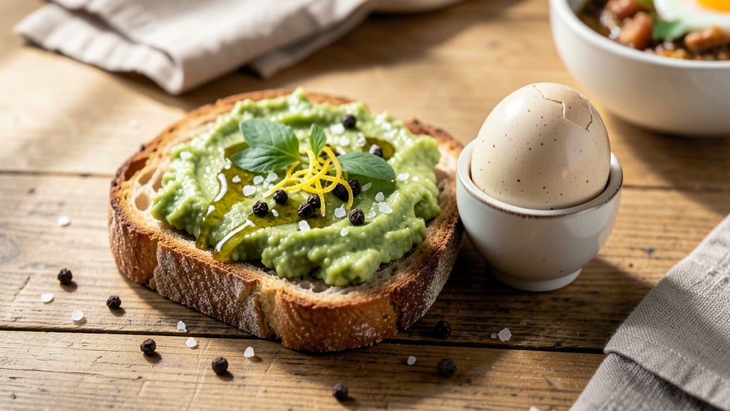 Avocado Toast with Boiled Eggs Recipe: Crunchy Toast Hugs Creamy Yolk Brilliance