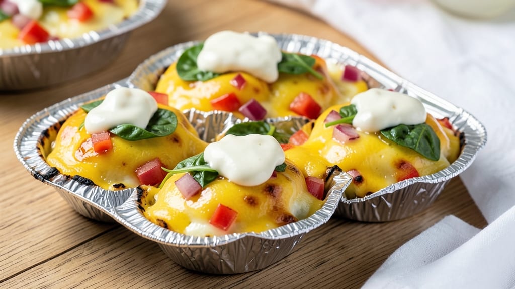South Beach Egg Cups Recipe: Foil-Sealed Protein-Packed Breakfast