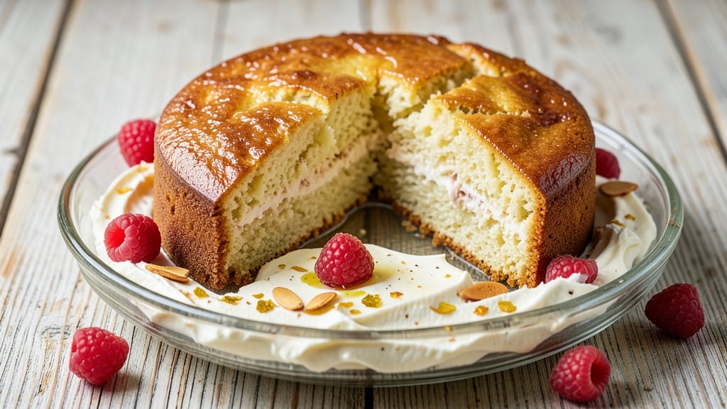 2-Egg Oil Cake Recipe: Golden Crisp Crust With Moist Vanilla Heart