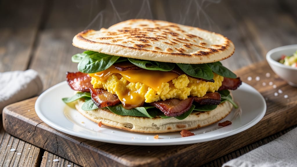 Special Egg Sandwich Recipe: Crispy Tortilla Crunch With Runny Yolk Brilliance