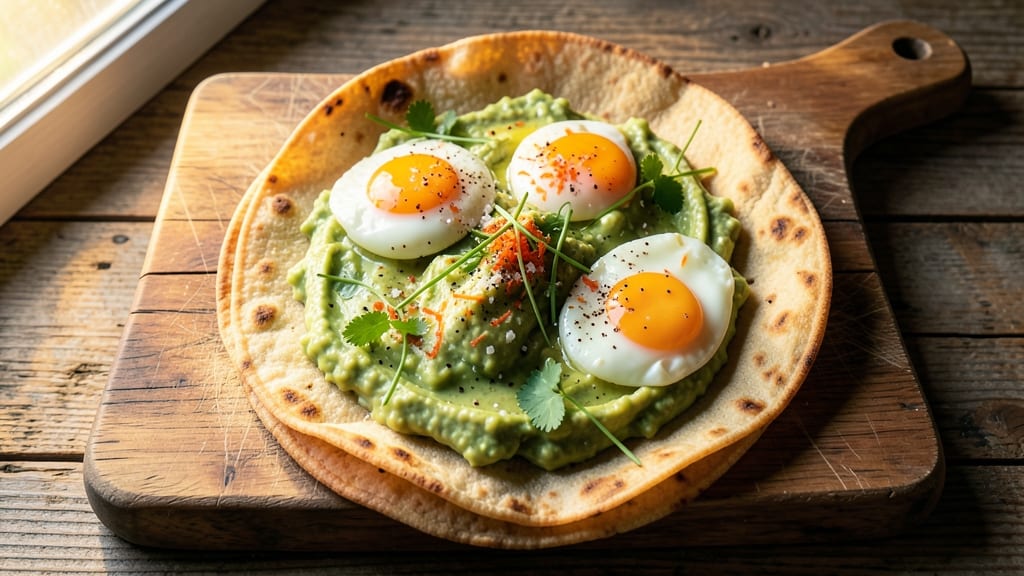 Avocado and Egg Bread Recipe: Crispy Tortilla Cups Filled With Creamy Yolk and Avocado
