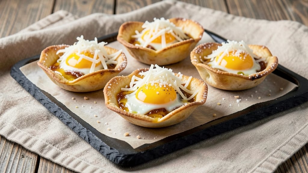 Tim Horton Egg Bites Recipe: Foolproof Tortilla Cups With Foil-Sealed Yolk