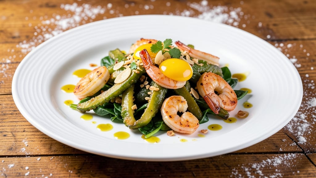 Ampalaya With Egg and Shrimp Recipe: One-Pan Filipino Breakfast Brilliance