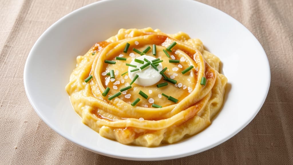 Special Scrambled Eggs Recipe: Velvety Ribbons with Whisked-In Cream Cheese