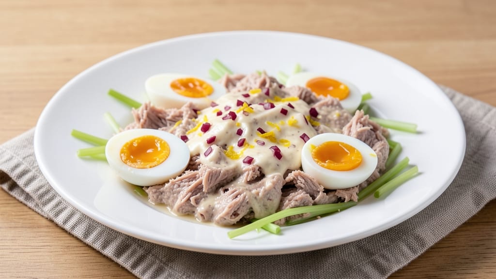 Tuna Egg Mayo Salad Recipe: Classic Lunchbox Crunch in 10 Minutes