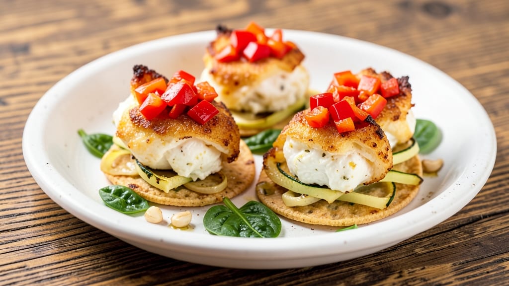 Veggie Egg White Bites Recipe: Crispy Tortilla Cups with Herbed Veggie Filling
