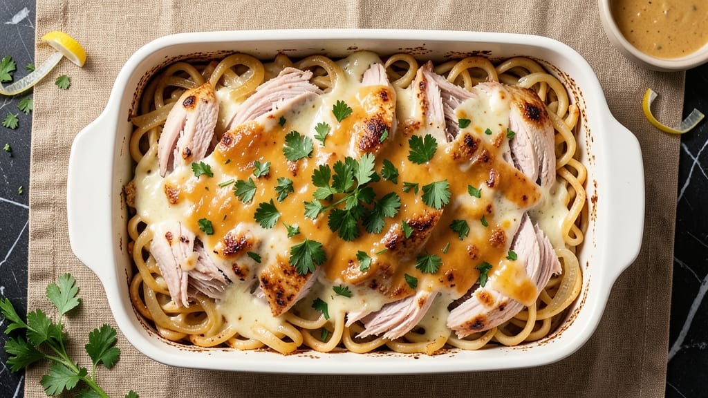 Turkey and Egg Noodle Casserole Recipe: One-Pan Comfort with Crispy Top Magic