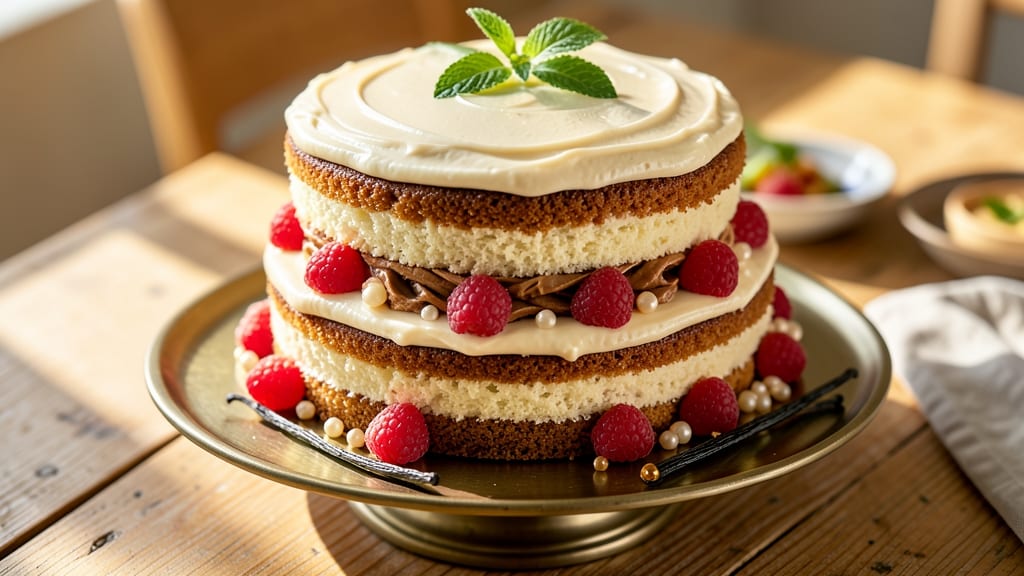 4 Egg Vanilla Cake Recipe: Light-as-Air Layers with Buttery Vanilla Swirls