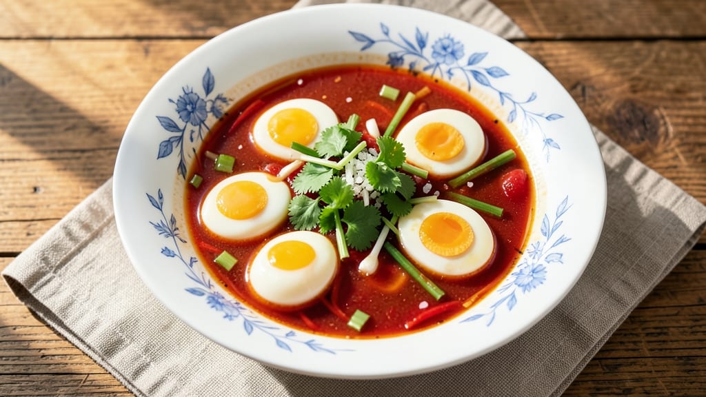 Tomato Egg Soup Chinese Recipe: Silky Broth with Soft Egg Ribbons