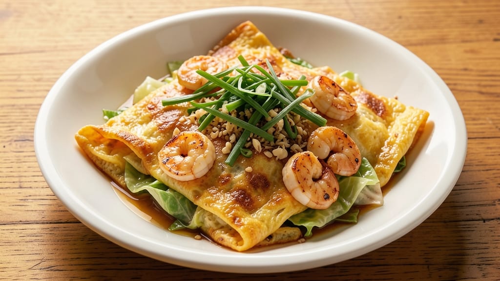 Shrimp Egg Foo Young Recipe Chinese: Wok-Seared Crispy Edges and Silky Egg Ribbons