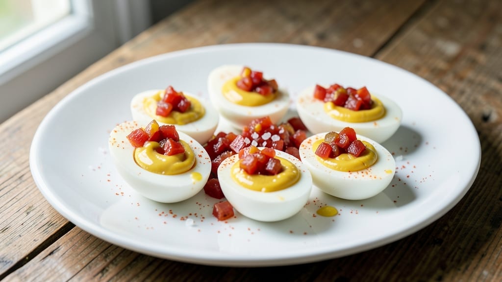 5 Star Deviled Egg Recipe with Relish: Crunchy Top, Creamy Yolk Brilliance