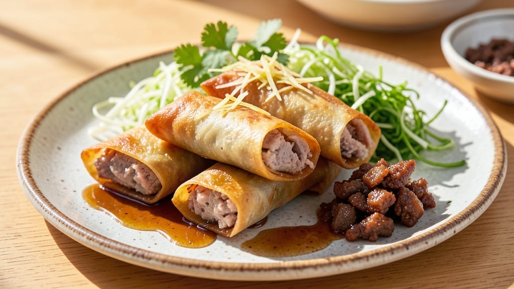 Special Egg Roll Recipe: Crispy Tortilla Cups With Golden Yolk Brilliance