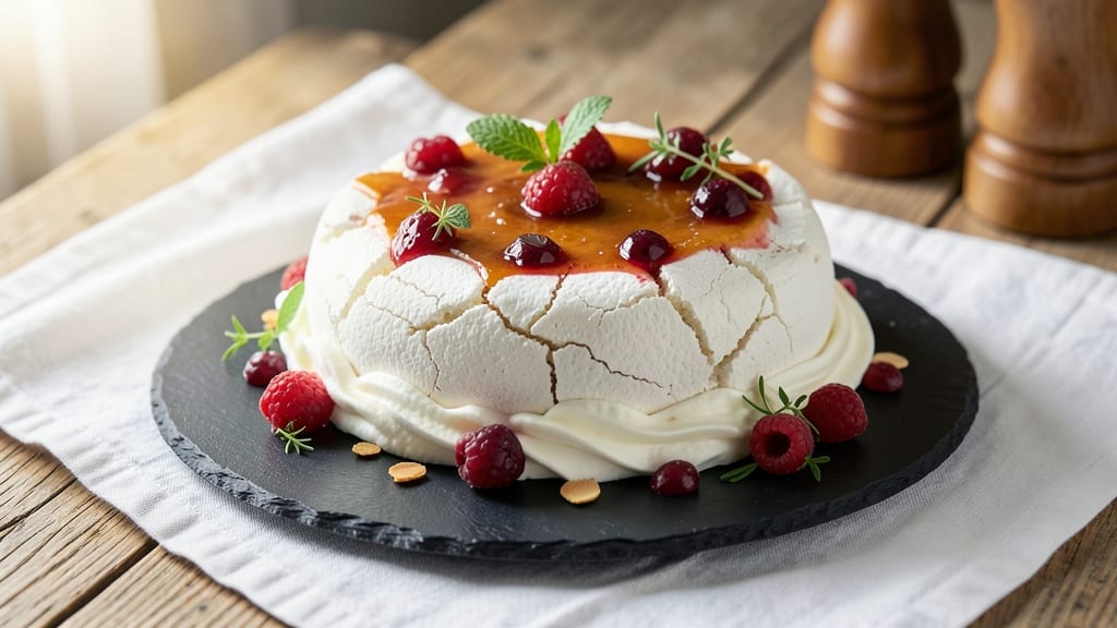 10-Egg Pavlova Recipe: Meringue Tower With Crispy Crust and Cloud-Light Center
