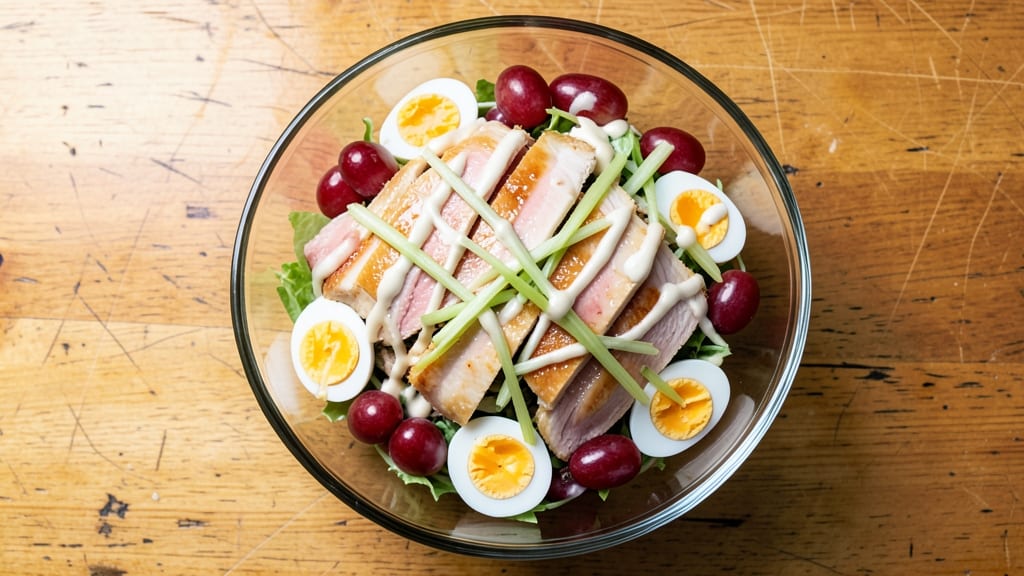 Egg Harbor Chicken Salad Recipe: Crispy Tortilla Cups With Herbed Yolk Brilliance