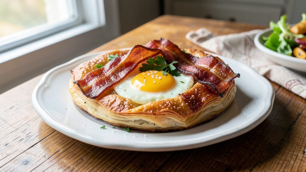 Bacon and Egg Pastry Recipe: Flaky Layers and Crispy Bite in Every Bite