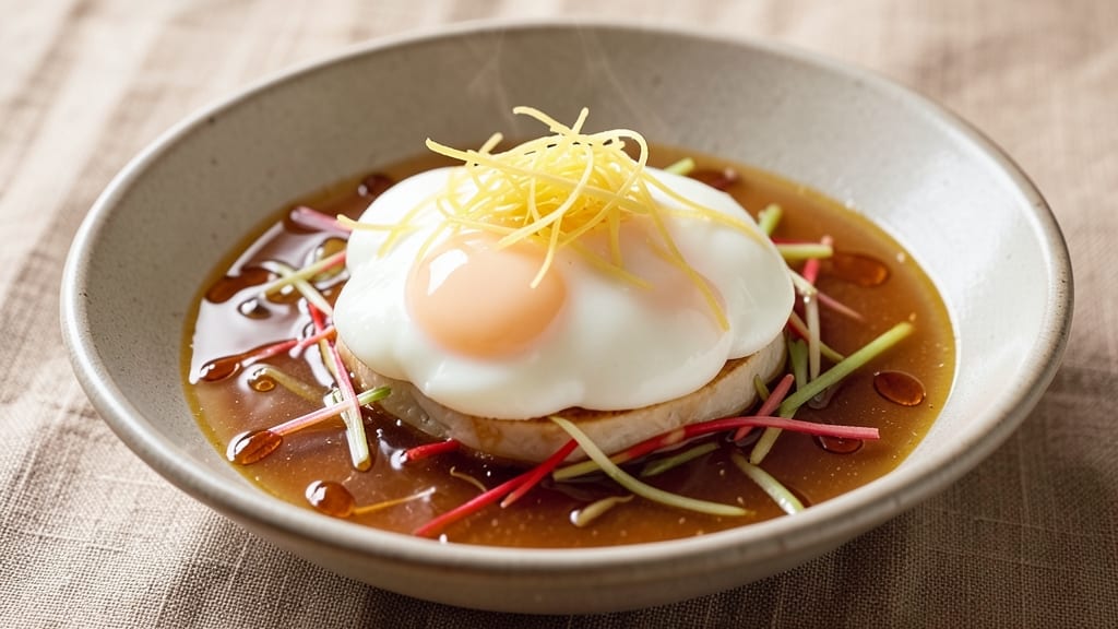 Steam Water Egg Recipe: Silky Ribbons in Fragrant Herbal Broth